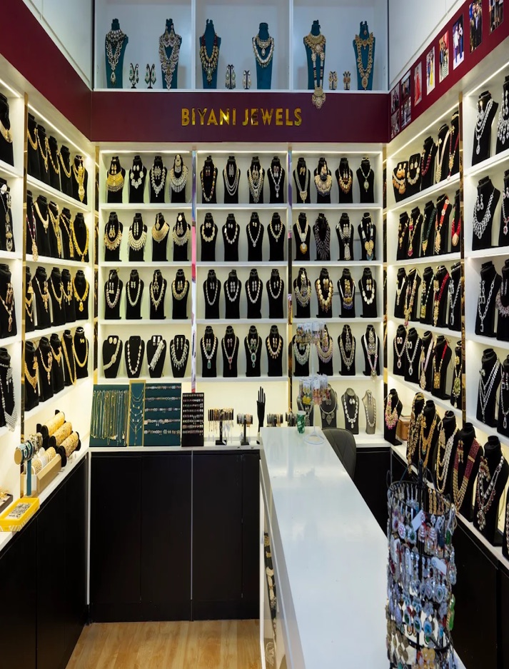Inside the Biyani Jewels boutique in Abu Dhabi