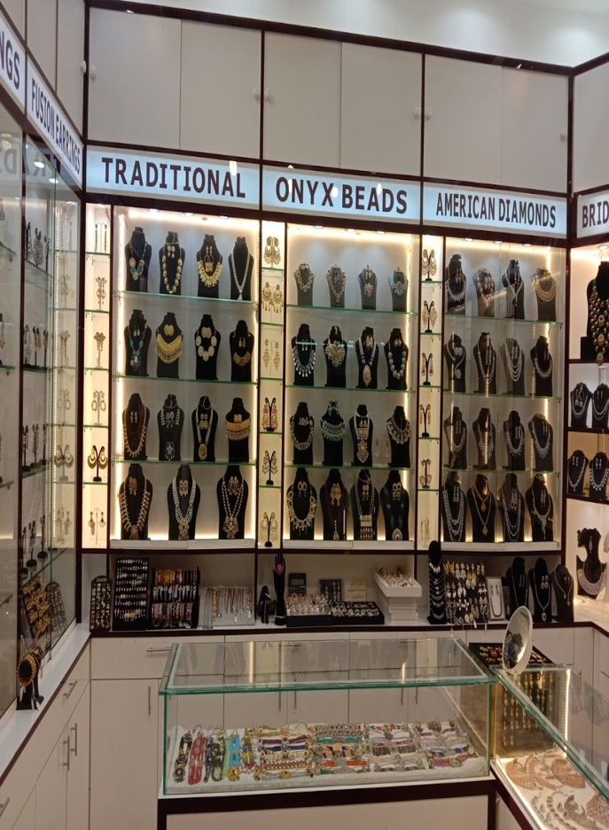 Inside the Biyani Jewels boutique in Bur Dubai